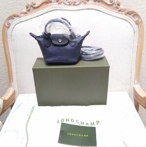 Longchamp Le Pilate Cuir Nano Crossbody Mini Bag